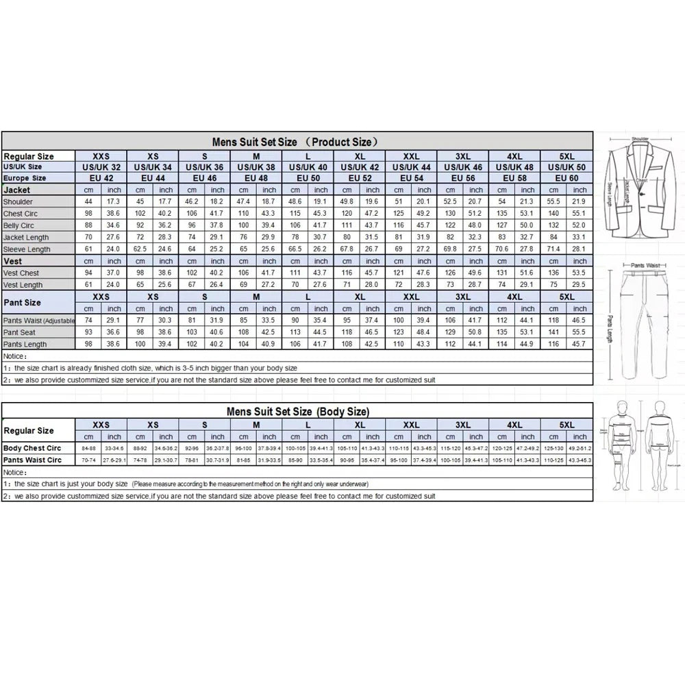 New Arrival 2 Pieces Men's Suit Mandarin Lapel Groom Jacket Blazer Prom Tuxedos Men Wedding Dress Man Dinner suits Tailcoat