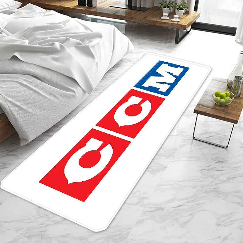 CCM Hockey Door Mat Entrance Doormat Non-slip Washable Kitchen Carpet Living Room Hallway Rugs Door Mats Bathroom Bath