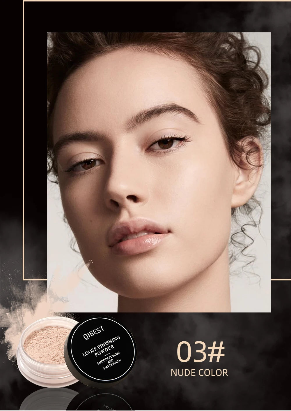 Face Loose Powder Translucent Matte Pink White Setting Powder Oil-Control Cosmetics Long-Lasting Waterproof Facial Makeup Powder