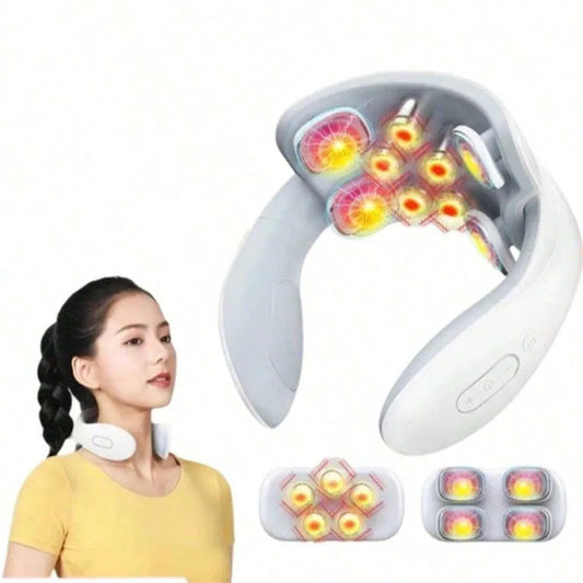 Electric Shoulder & Neck Massager With Adjustable Modes &  Intensity Levels,  For Deep Tissue Therapy