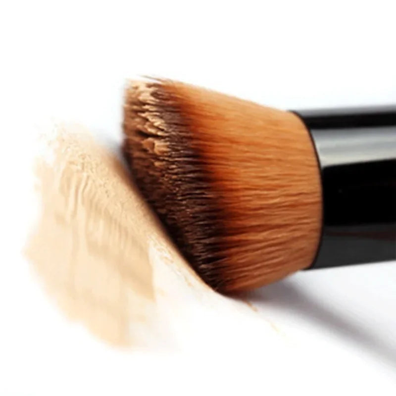 Professional Cosmetic Makeup Tool Kabuki Powder Blush Foundation Flat Top Brush Facial Foundation Brush Makeup Tools