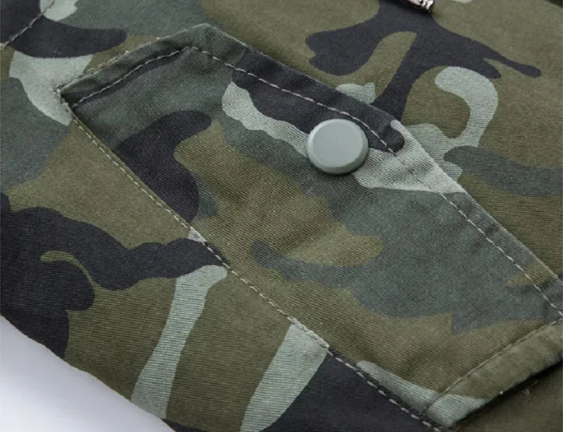 Camouflage Jacket Winter Hooded Velvet Thick Windproof Coat Men Warm Male's Medium-long Parkas New Mens Camo Parka Coat