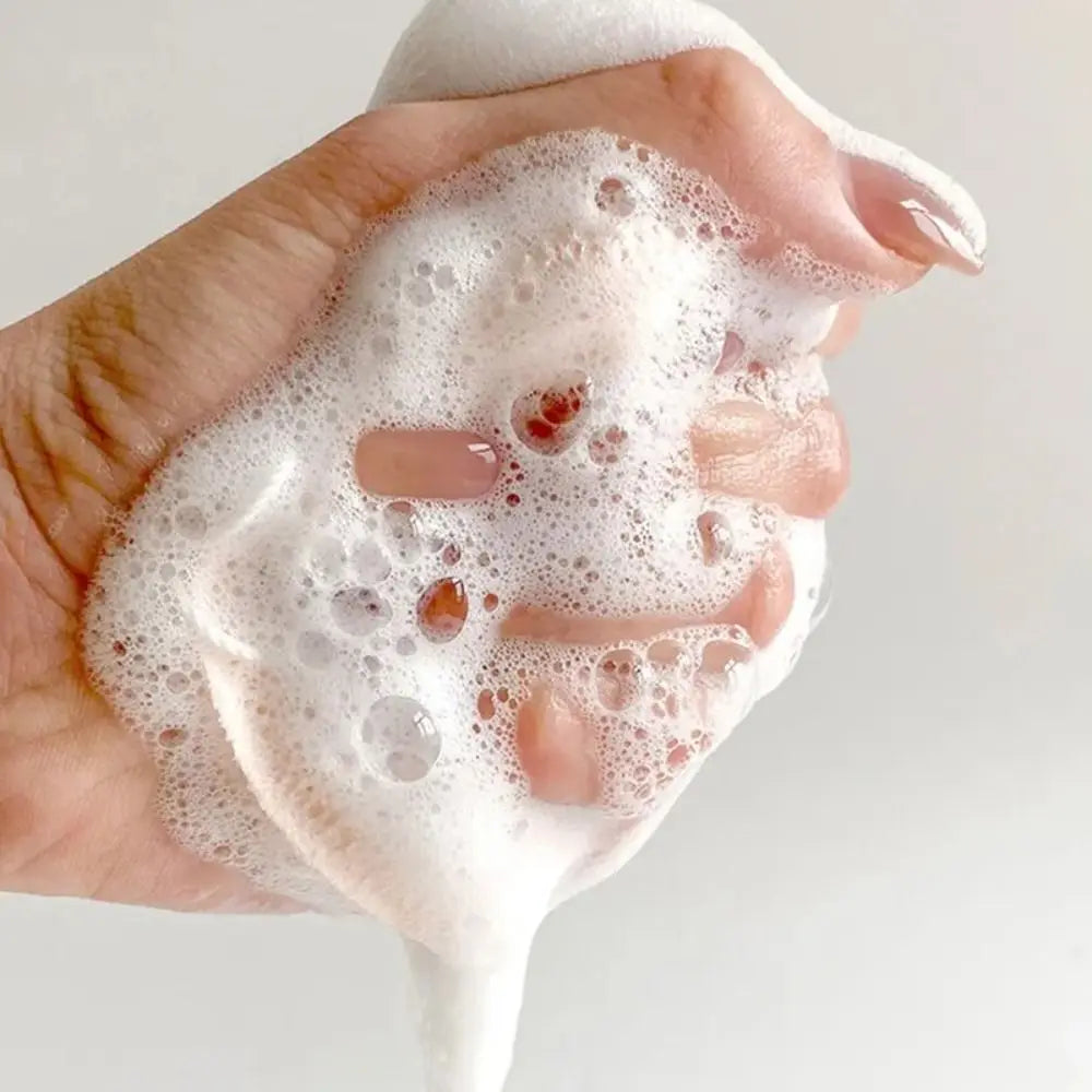 Natural Exfoliating Face Wash Cleansing Puff Flutter Sponge Deep Remover To Black Headband Cosmetic Sponges Facial Clean Tool