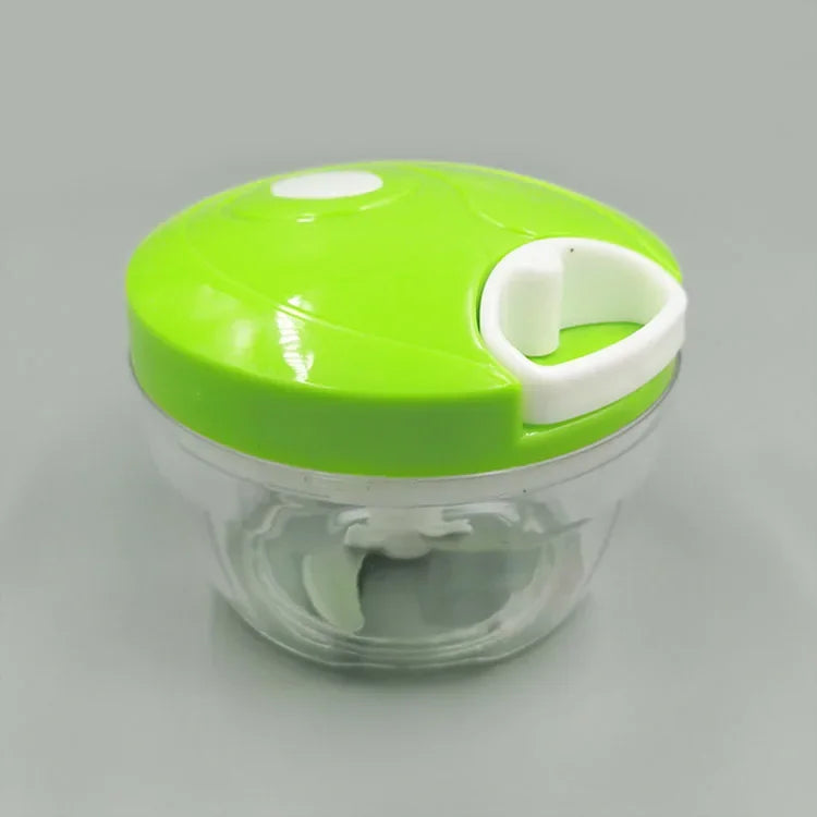 400ML Manual Meat Mincer Garlic Chopper Rotate Garlic Press Crusher Vegetable Onion Cutter Kitchen Cooking Accessories Processor