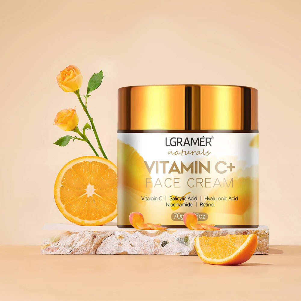 Retinol Face Cream Anti-wrinkle Anti-aging Moisturizing Hyaluronic Acid Vitamin C Facial Cream Skincare Face Whitening Creams