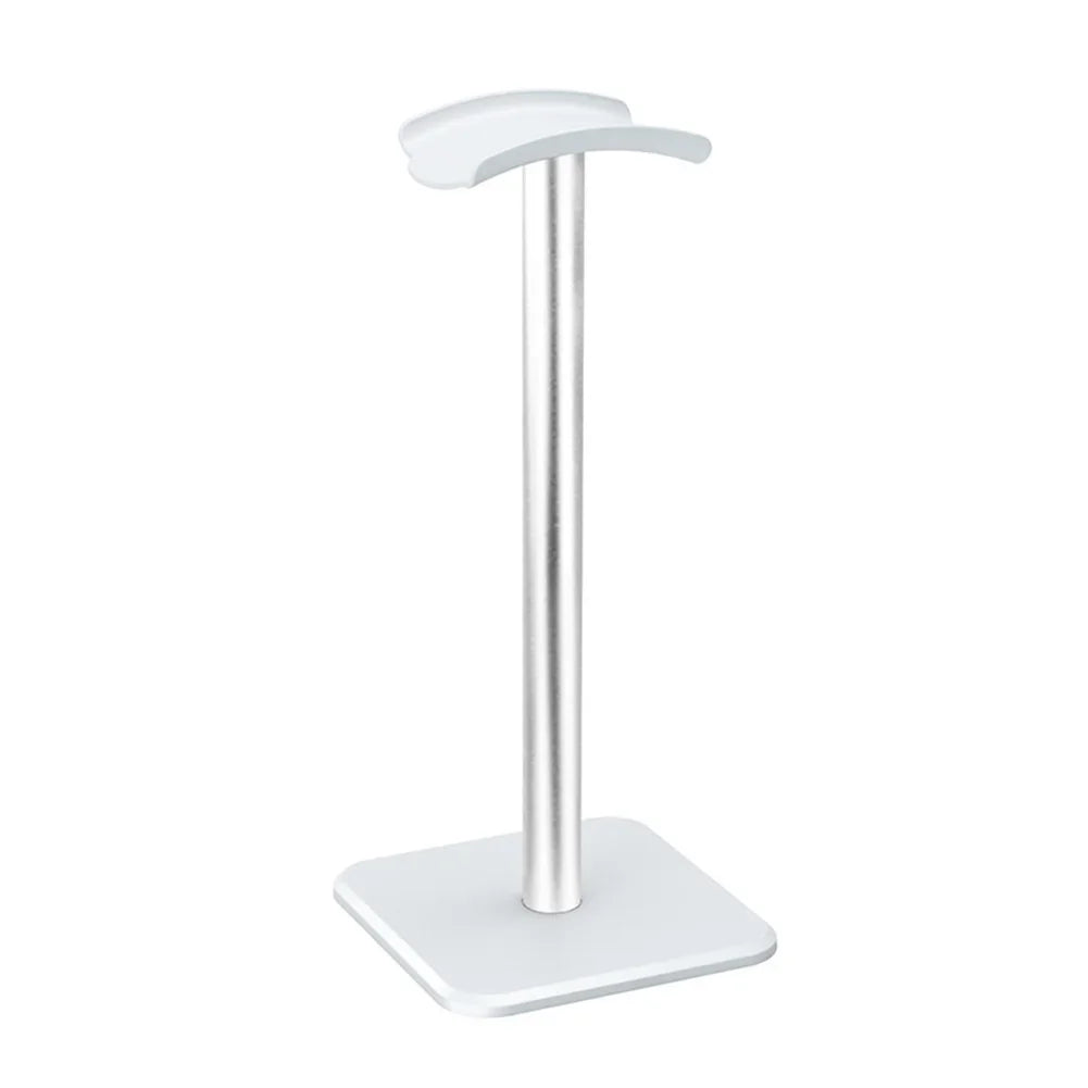 Aluminum Alloy Gaming Headphone Stand Space Saving Desktop Organizer Vertical Bracket RGB Backlight Headset Holder Display Rack