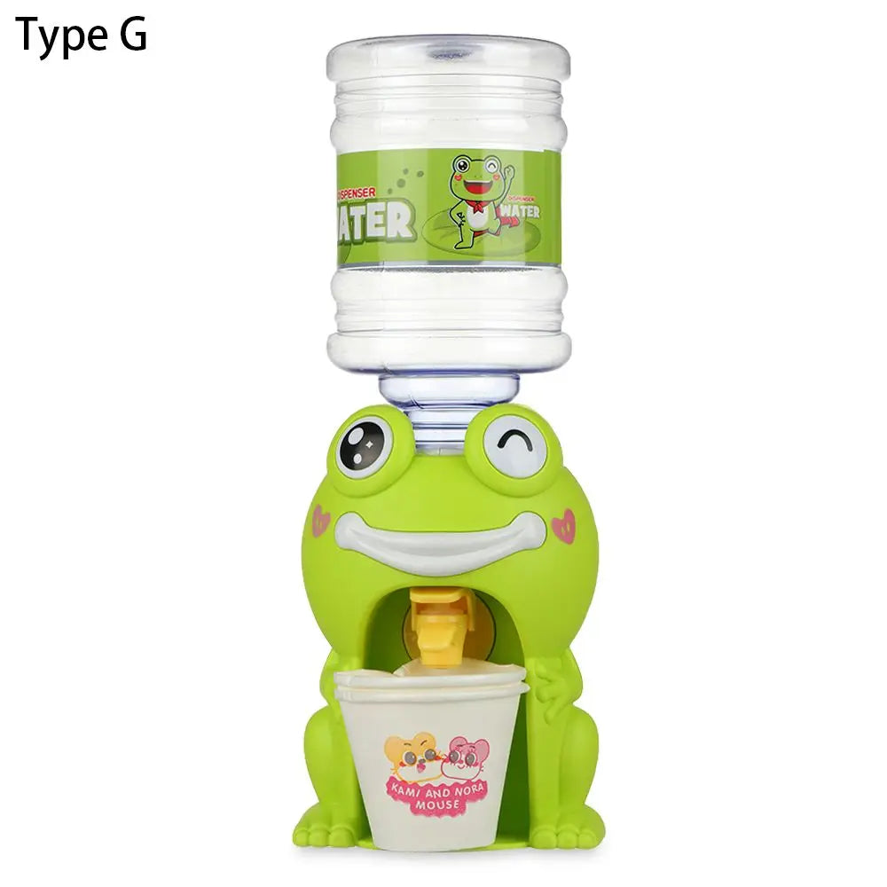 Children's Mini Fun Water Dispenser Electric Acousto-optic Simulation House Drinking Machine Baby Kitchen Toy Children Gift