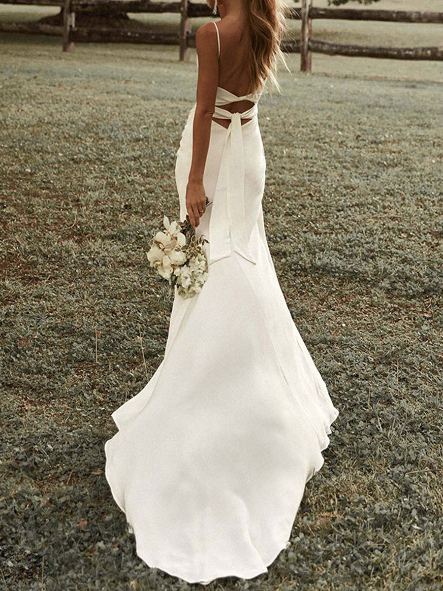 Women Elegant Maxi Dress Spaghetti Straps Backless Pleated Split Dress Summer Long Dress for Cocktail Wedding Party Vestidos
