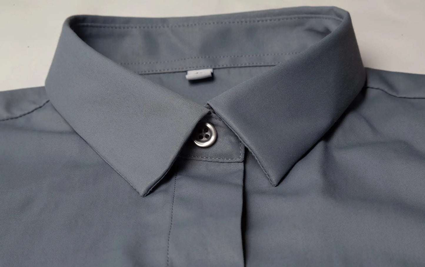Professional Shirts Men Women Long-Sleeved Short-Sleeved White Gray Blue Workwear Shirt Suits 4S Shop Customized Embroidered log
