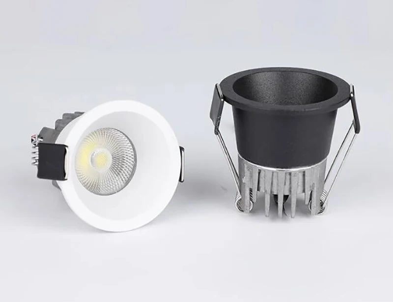 Anti-Corrosion Dimmable LED Downlight 3W 5W Anti-Glare Led Ceiling Lamp LED Spot Lighting Bedroom Kitchen COB Recessed Downlight