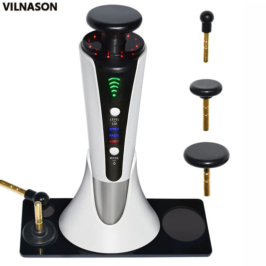NEW 3 In 1 Skin Lifting Red Light Machine for Face Body Facial Rejuvenation Tighten Eye Bag Remove Chin V-line Up Beauty Device