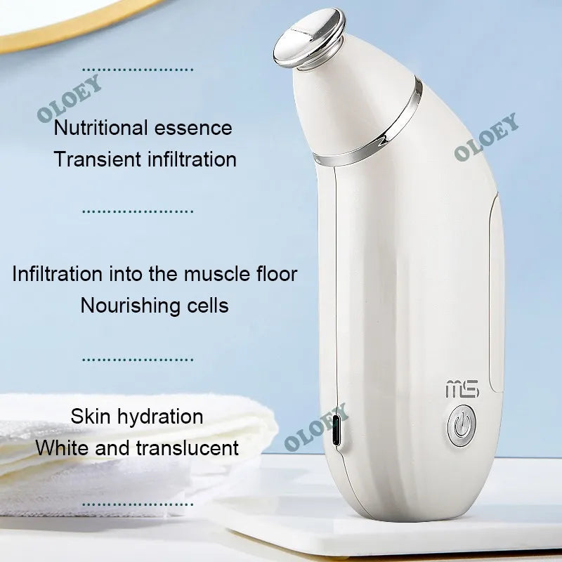 New Portable Magic Oxygen Bubble Machine Face Skin Care Facial Cleansing Deep Cleaning Beauty Whitening Instrument Salon Home