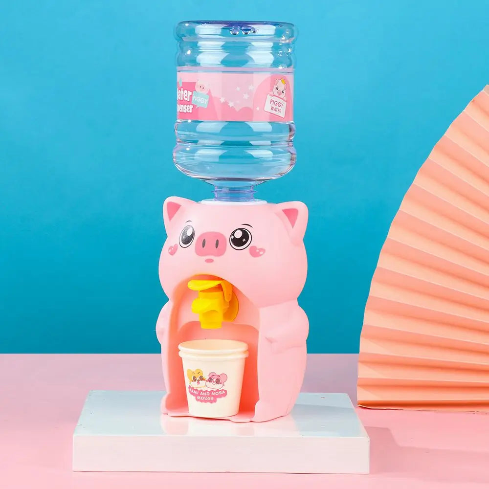 Children's Mini Fun Water Dispenser Electric Acousto-optic Simulation House Drinking Machine Baby Kitchen Toy Children Gift