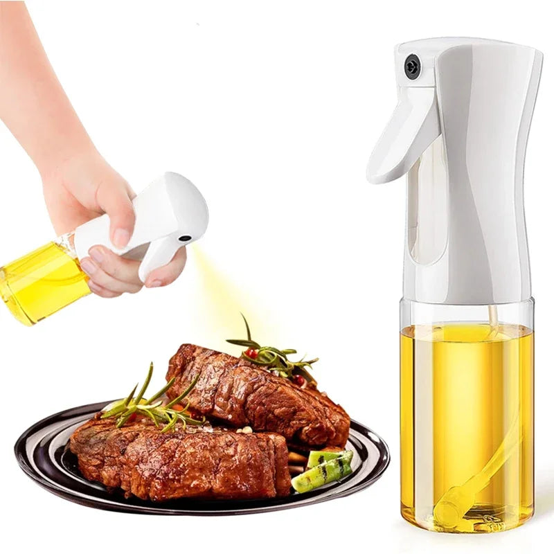 Olive Oil Sprayer Bottle Baking Barbecue Mist Sprayer Kitchen Cooking Vinegar Oil Dispenser for Air Fryer BBQ Picnic Tools