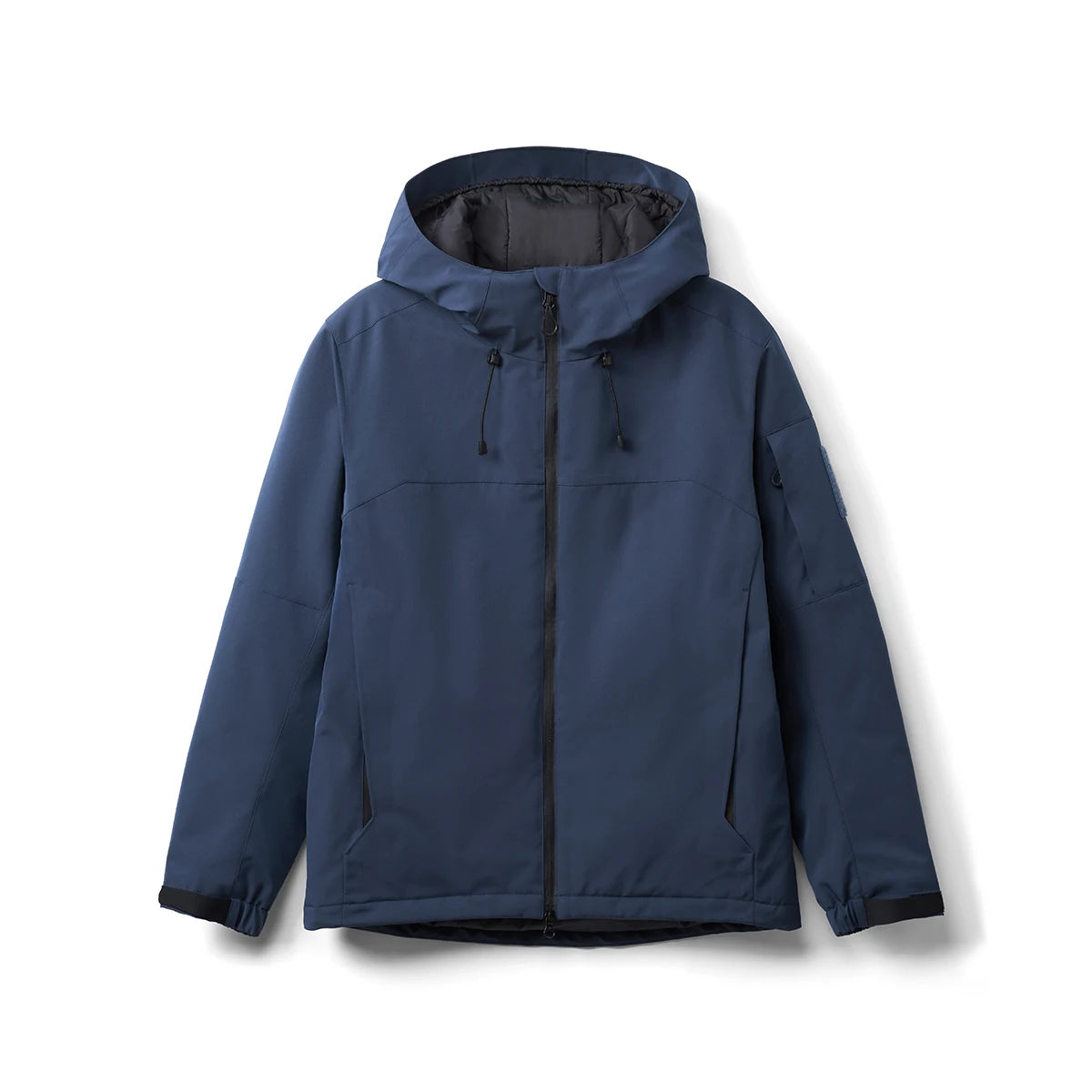 SIMWOOD 2024 Winter New Regular Fit Water-Resistant, Windproof Shell Men’s Winter Jacket with Hood Outdoor Coats