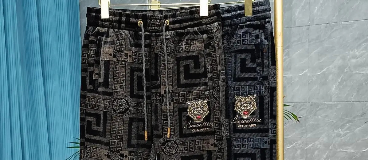 New Harem Pants with Tiger Embroidery for Men Autumn and Winter Sweatpants Men Clothing baggy Joggers Streetwear Track Pants