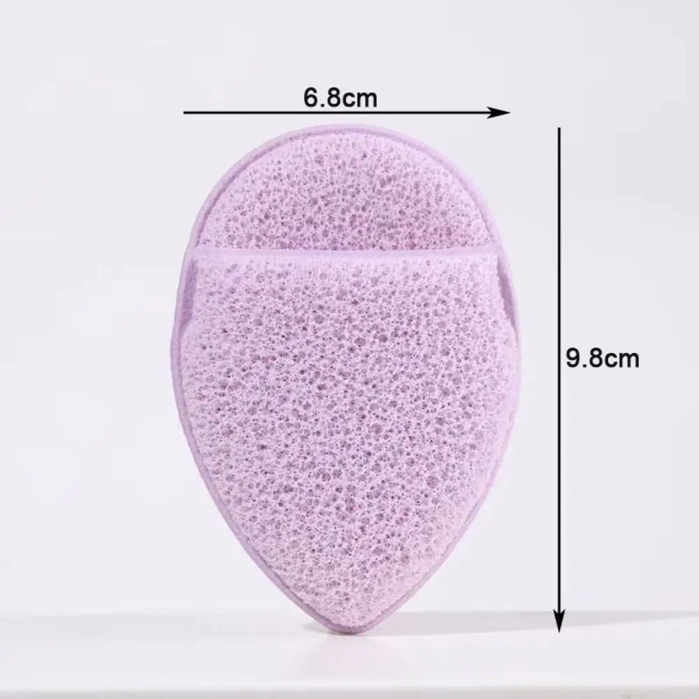 Natural Exfoliating Face Wash Cleansing Puff Flutter Sponge Deep Remover To Black Headband Cosmetic Sponges Facial Clean Tool