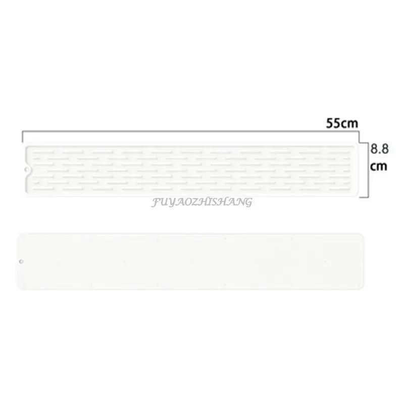 Kitchen Silicone Faucet Mat Drip Protection Pads Faucet Water Catcher Mat Sink Drain Pad Waterproof Non-slip Bathroom Gadget