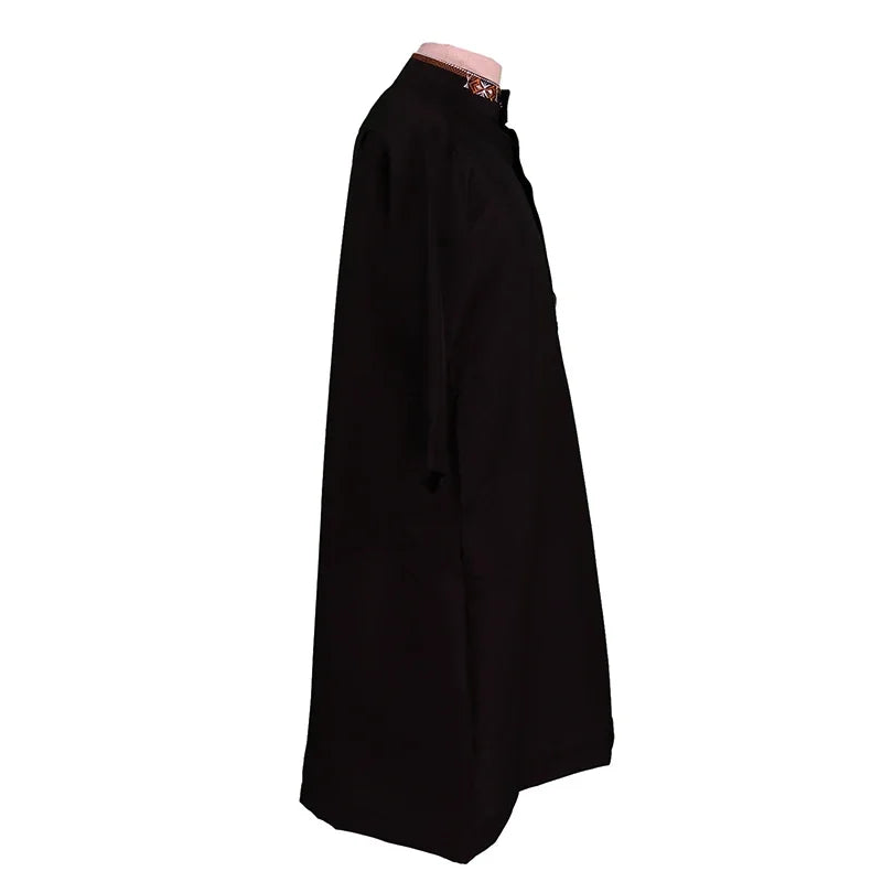 Ramadan Eid Muslim Kids Embroidery Robe Jubba Thobe Islamic Arab Boys Kaftan Children Abaya Traditional Clothes Turkey