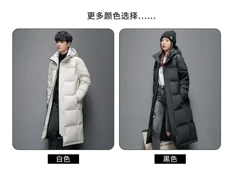 Men's Slim Cotton Long Coat High Quality Design Hot Casual Parka Men Clothes Unisex Outdoor Leisure Parka Cotton-Padded Parkas