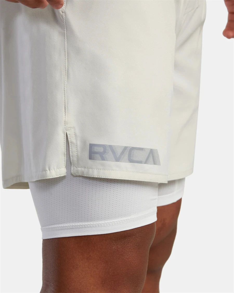 Fitness Shorts Men's Training Sports Jogging Fitness Woven Quick Dry New 2-in-1 Double-layer Sports Fitness Running Shorts