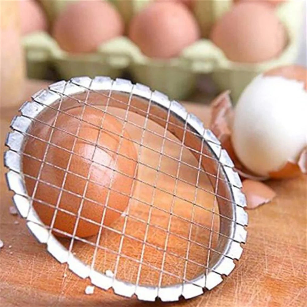 1~5PCS Stainless Steel Egg Slicer Cutter Cut Egg Device Grid For Vegetables Salads Potato Mushroom Tool Chopper Kitchen Chopper