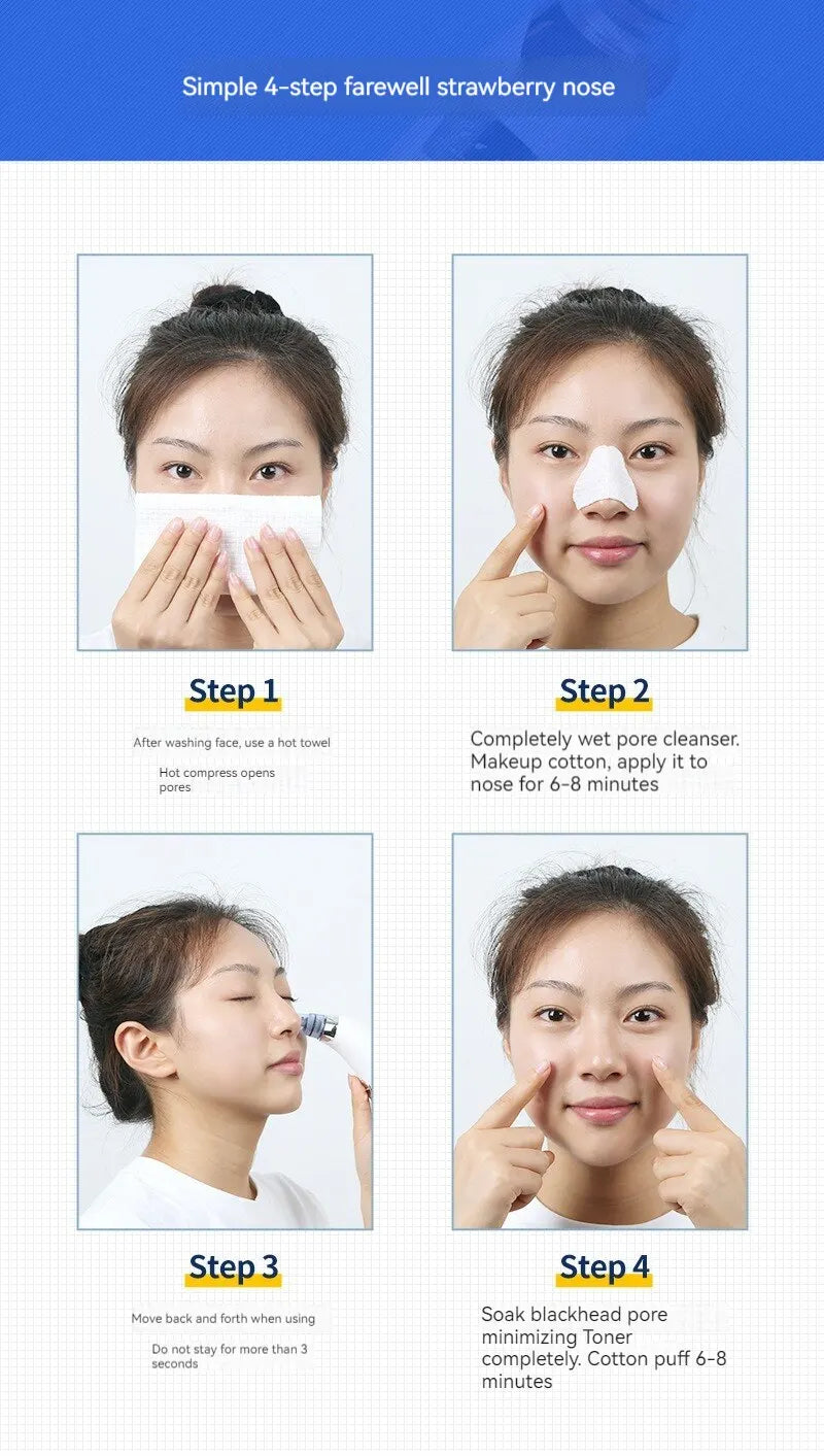 Suction Blackheads God Electric Blackheads Instrument Go Blackheads Face Pore Cleansing Beauty Instrument