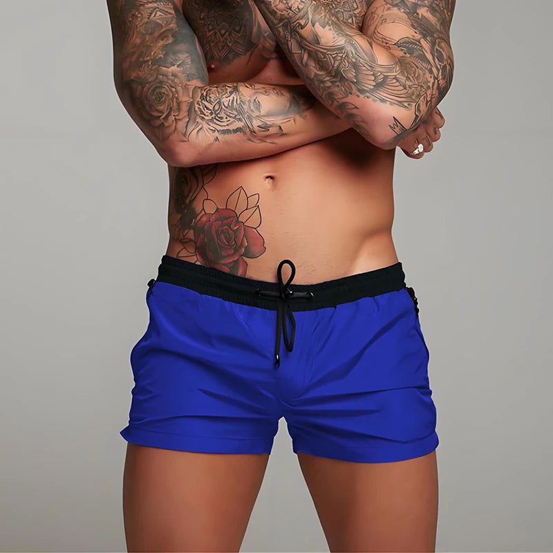 2025 Men  Casual Shorts New Gyms Fitness Bodybuilding Shorts Mens Summer Casual Cool Short Pants Male Jogger Workout Beach