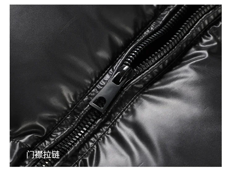 Thick Winter Jacket Warm Wool Windproof Hooded jacket Male Parkas Plus Size Fashion Man Jacket and Coat Men