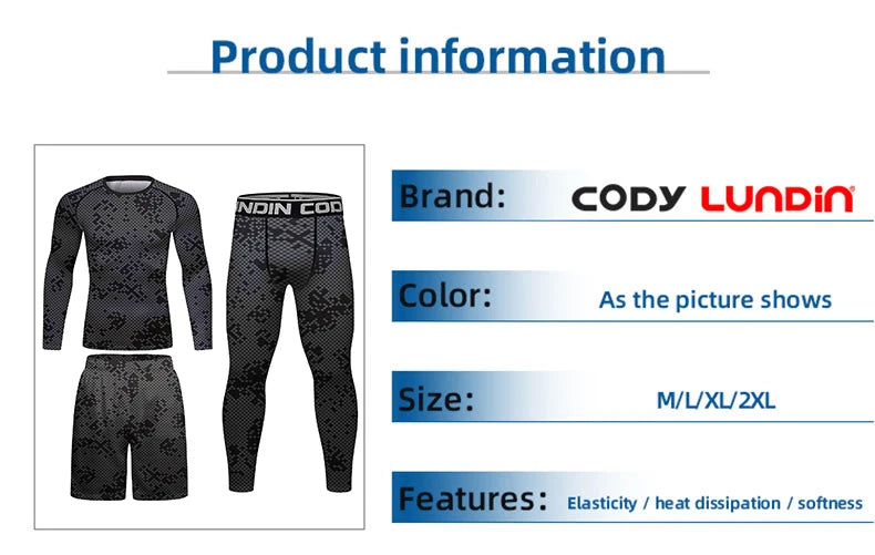 Rashguard Sportsuits men's Kimono Jiu Jitsu Mma T-shirt+Pants Sets Muay thai Shorts Bjj Rashguard for Men Gym Boxing Jerseys