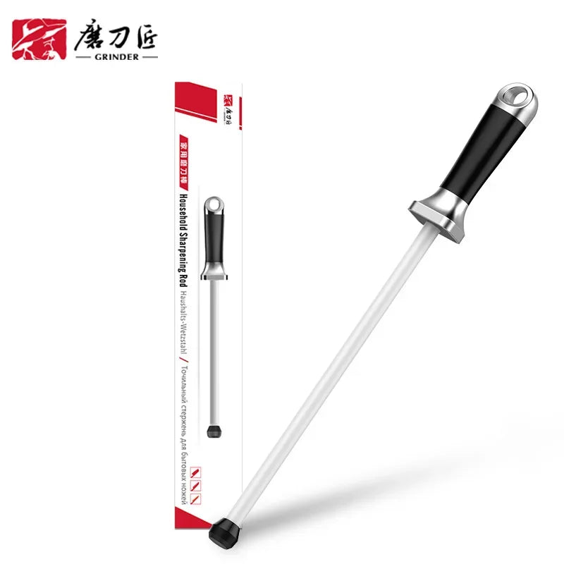 Grinder 12 Inch Professional  Kitchen Tools Ceramic Stick Rod Butcher Knife Sharpener