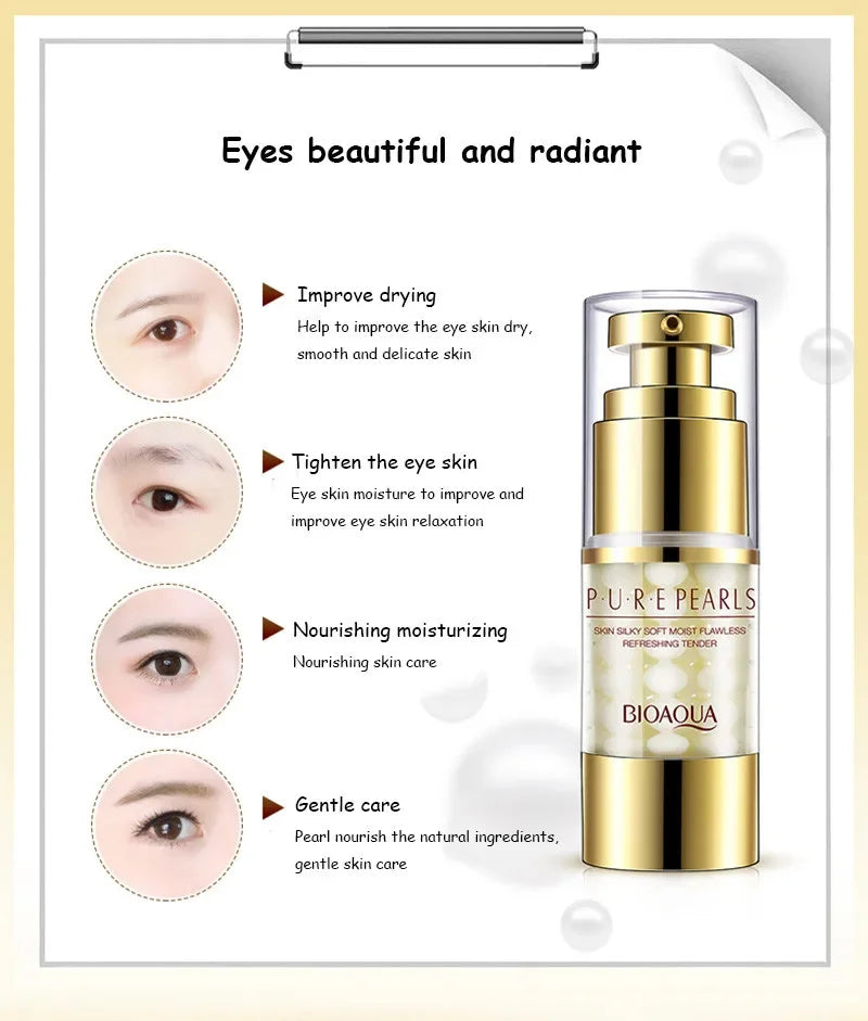 Pure Pearl Face Skin Care Essence Facial Cream Eye Cream Firming Freshing Moisturizing Brightening Facial Skin Care Products