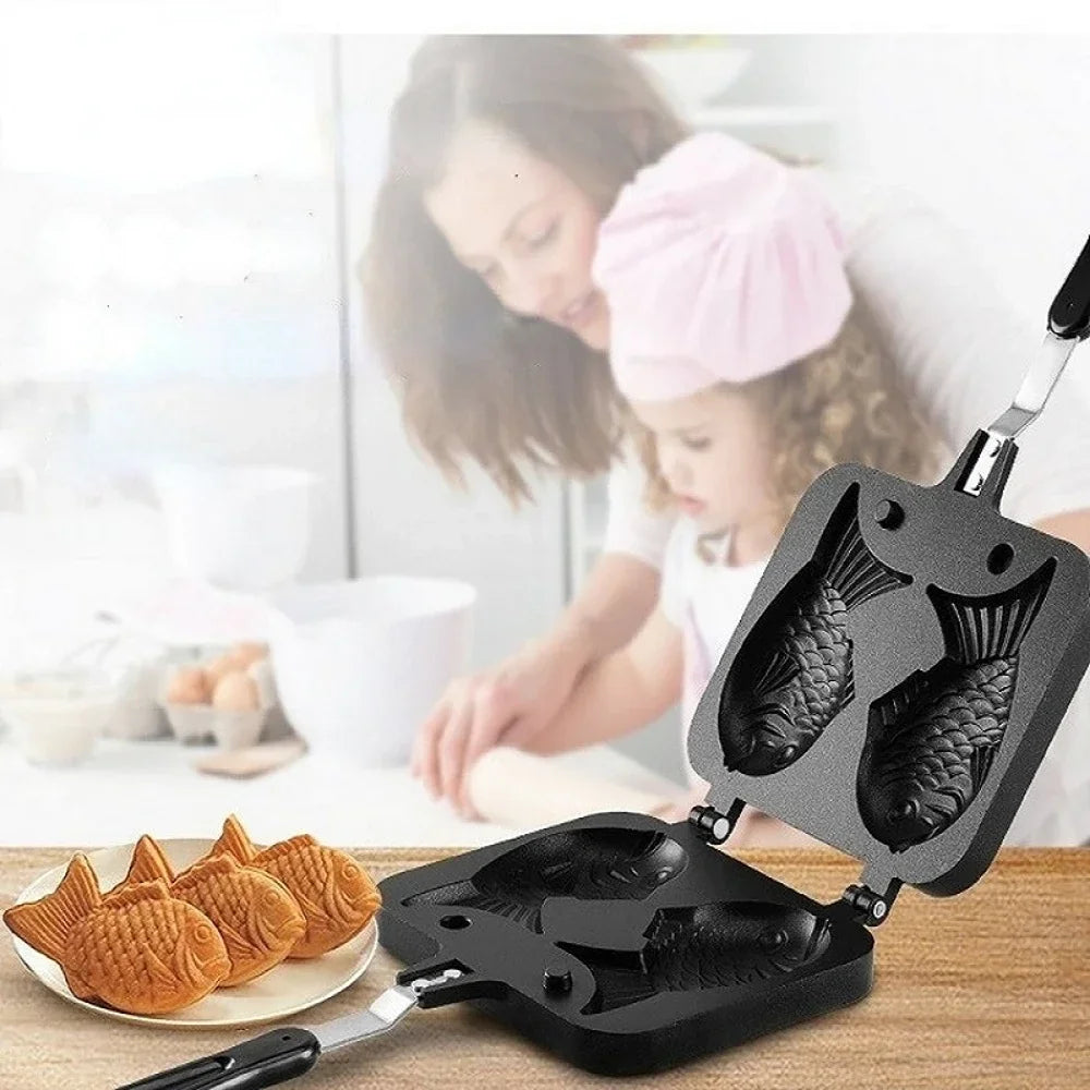 waffle maker Taiyaki Bread Sandwich Cake pastry Baking Board Mold Making Ice Cream Dessert Baking Tools Kitchen Accessories