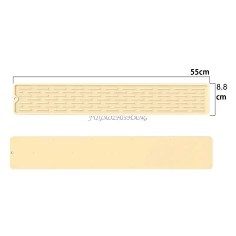 Kitchen Silicone Faucet Mat Drip Protection Pads Faucet Water Catcher Mat Sink Drain Pad Waterproof Non-slip Bathroom Gadget