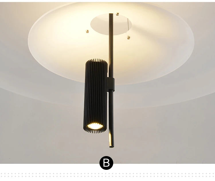 Postmodern LED Pendant Lamp Flying Saucer Indoor Decor Acrylic Chandelier Dining Table Bar Living Room Kitchen UFO Hanging Light