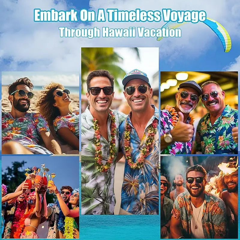 Ethnic Style Men's Shirts Cashew Flower Print Sleeveless Lapel Tops Hawaiian Shirt For Men Casual Vintage Oversized Men Clothing