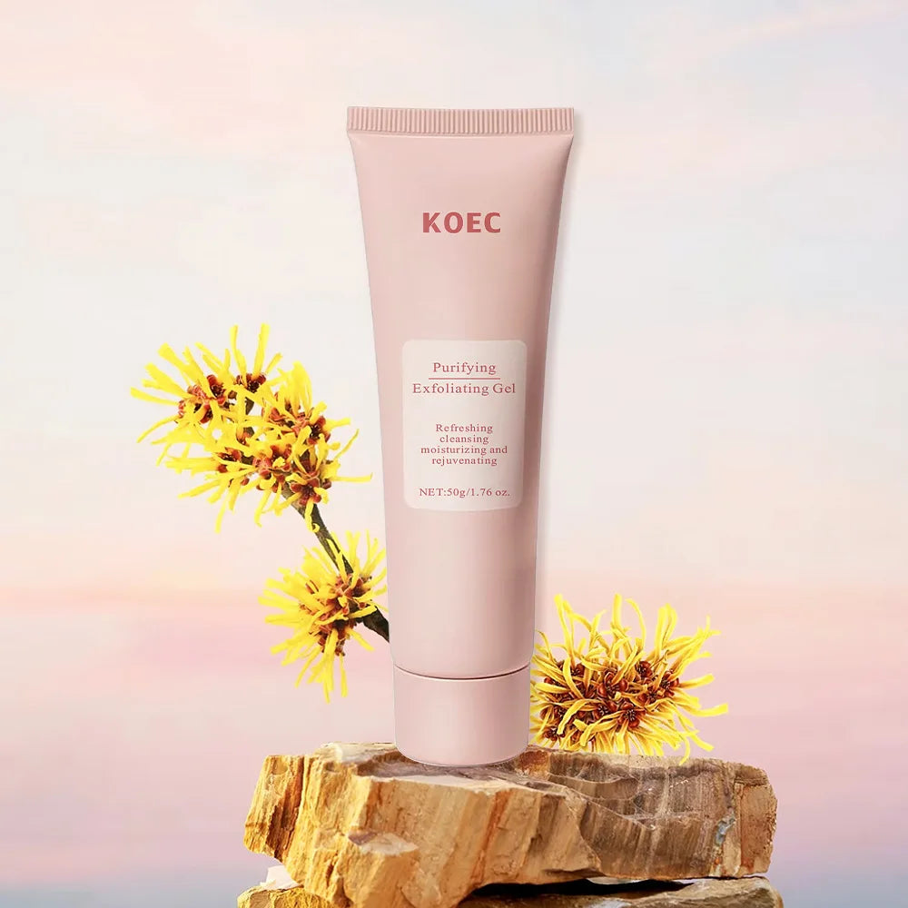 Revitalize Skin Fruit Acid Peeling Gel Facial Cleansing Exfoliating Peeling Scrub Deep Clean Acne Blackhead Remove Face Cleanser