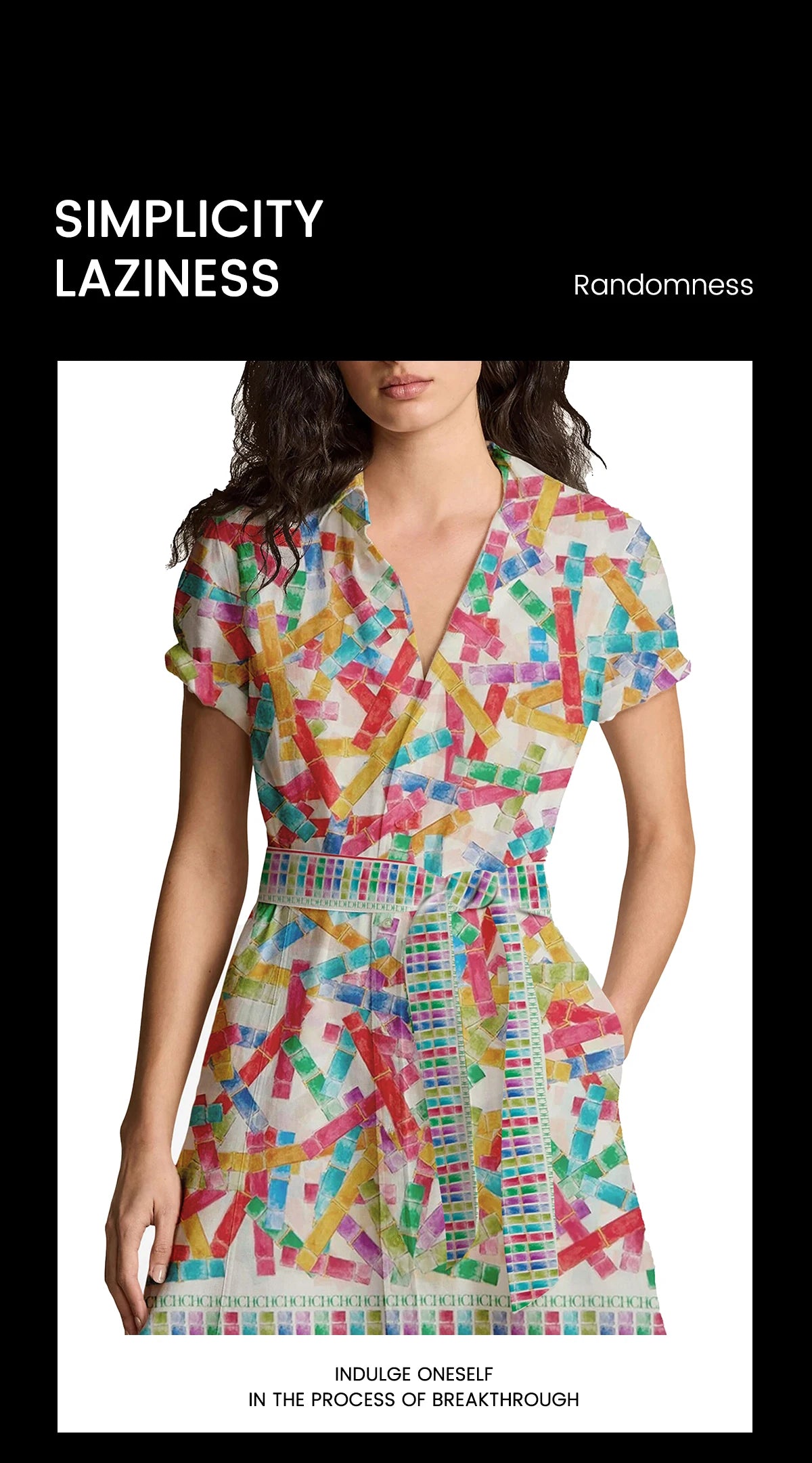 CHCH Summer Chic Printed Long Dress Women Fashion Lapel Half Sleeve Single Breasted Shirt Dresses 2024 Female Commuting Outfits