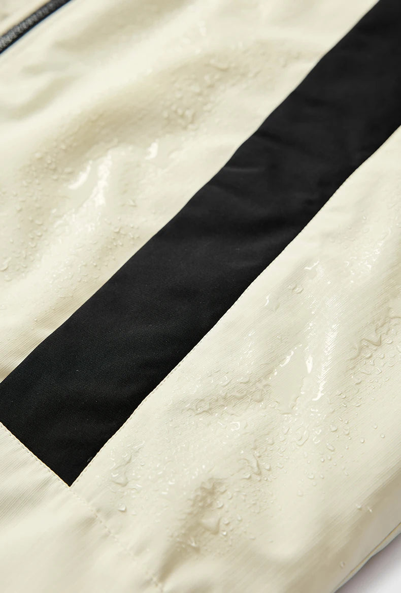 INFLATION Winter Arctic Velvet Inner Parkas Unisex High Neck Windproof Cotton Padded Hooded Jacket Mens Outdoor Coat