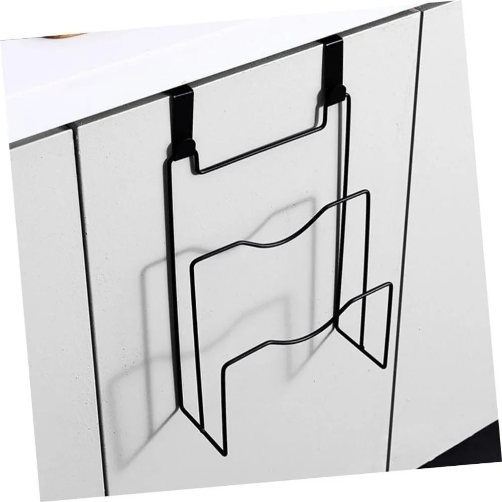 Wall Mounted Pot Cover Rack Suspension Space-saving Cutting Board Drainage Rack Kitchen supply No Punching Required