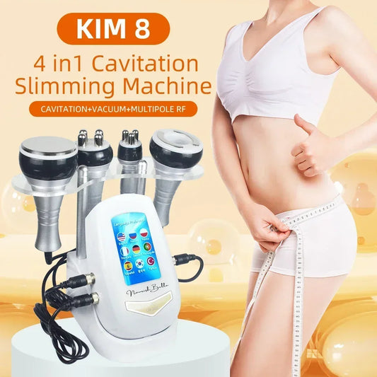 40K 3/4 IN 1 Cavitation  Body Slimming Machine Facial Massager Skin Tighten Face Lifting Vacuum Suction Beauty Device