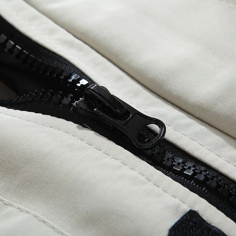 New Men Parkas Coat Windbreaker Big Pockets Wholesale Winter Parkas Men Thicken Coat Fur Hooded Jacket Overcoat Keep Warm Male