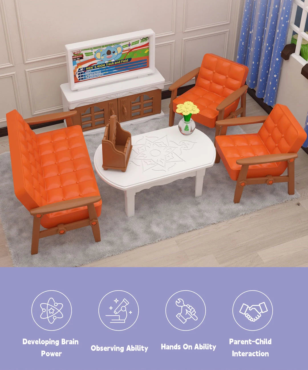 Dollhouse Miniature Furniture Accessories 1/12 Supermarket Micro Model Bedroom Forest Family For Kitchen Toys Doll Girl Gift