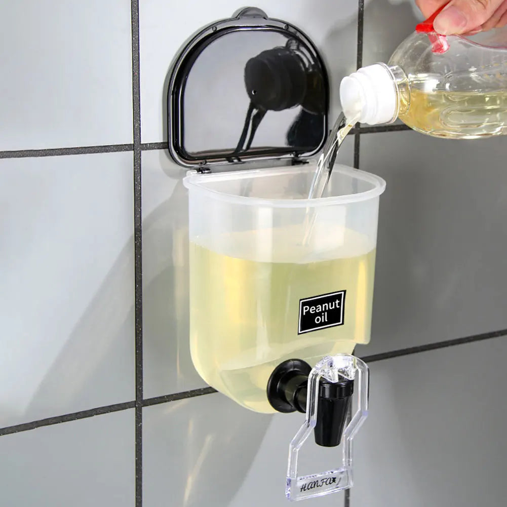 5-1pcs 550ml Mouthwash Dispenser for Bathroom Reusable Wall Mounted Liquid Toothpaste Breath Freshener Container for Kitchen Kid