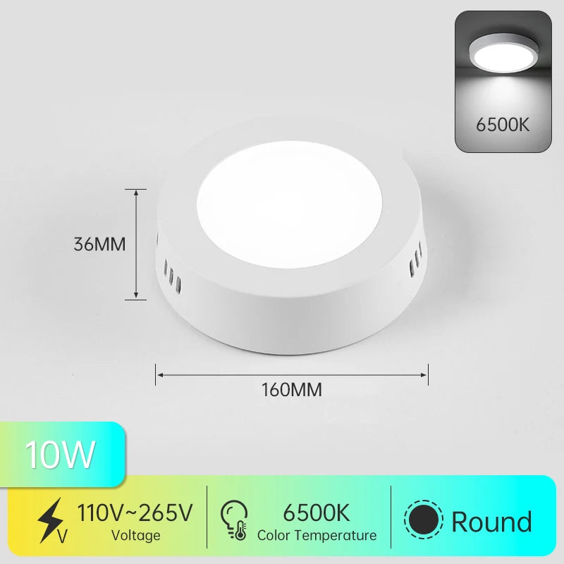 Modern Led Panel Ceiling Lights 110-265V Led Ceiling Lamp for Living Room Bedroom Kitchen LED Lighting Home Decor Led Panel Lamp