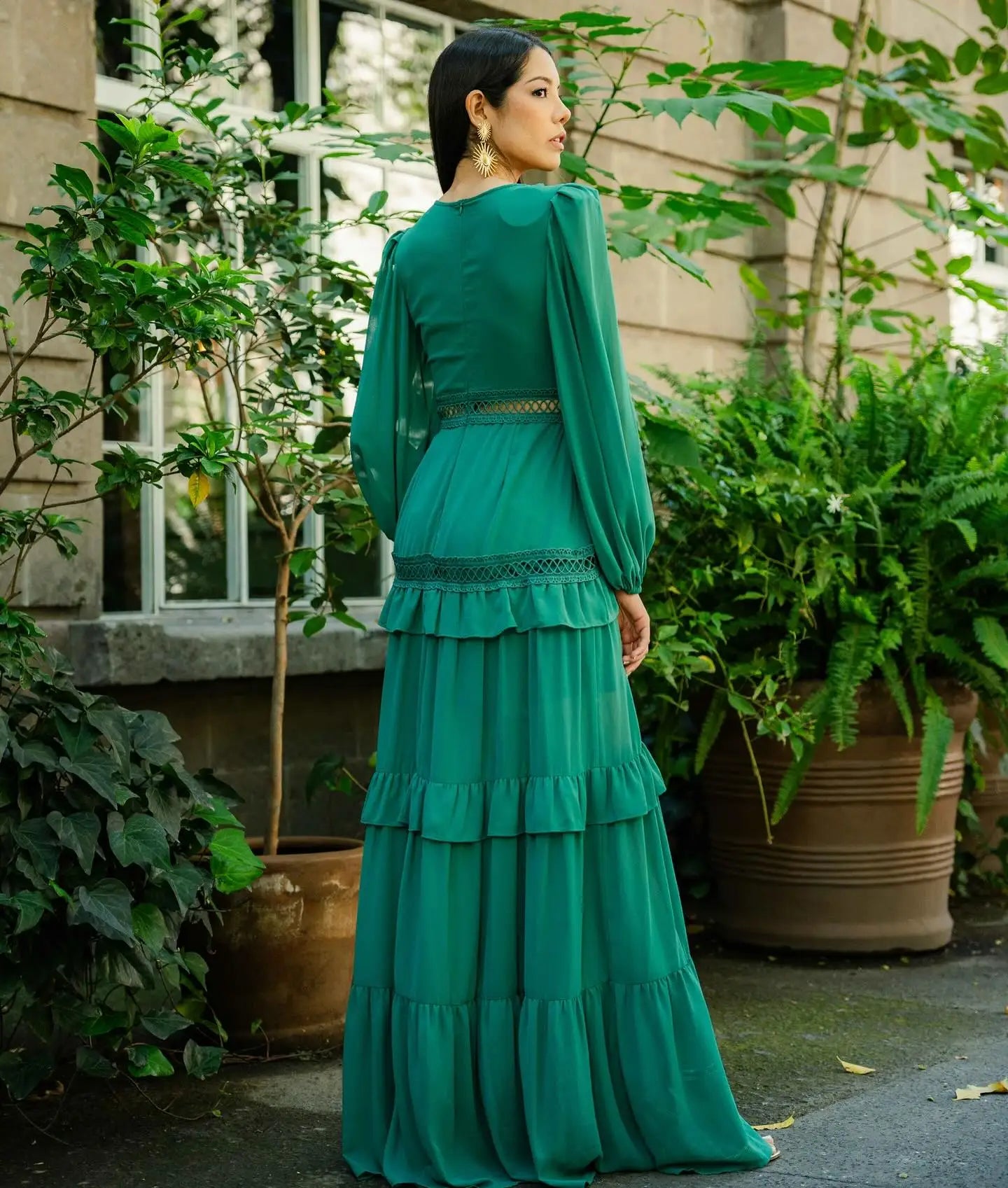 Women’s Long Dress Long Sleeve V-neck Maxi Dresses 2024 Autumn and Winter New in Dresses Party Evening Dresses for Women