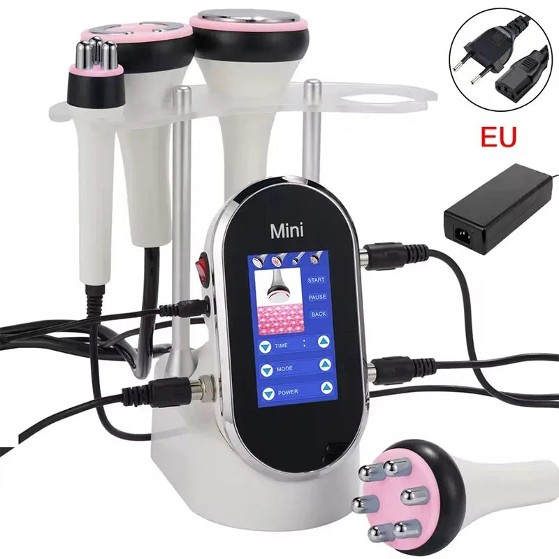 40K Cavitation Lipo Slimming Machine 4 in 1 Facial Care Ultrasonic Liposuction Cavitation Skin Lifting Tightening Shaping Device