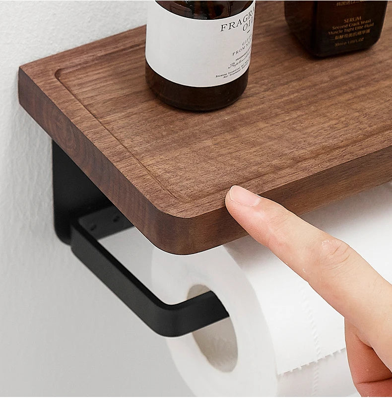 Toilet Tissue Roll Holders Wall Mount with Self  Screw for Small Items,Tissue Holder for Bathroom Kitchen Bedroom