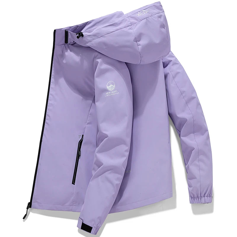 Casual Sports Autumn Spring Men's Hooded outdoor Jacket women Youth Jacket Trend New Men's women Jacket sport Jackets unisex