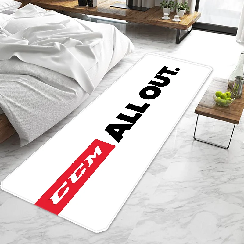 CCM Hockey Door Mat Entrance Doormat Non-slip Washable Kitchen Carpet Living Room Hallway Rugs Door Mats Bathroom Bath